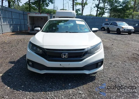 2019 Honda Civic Sport z USA, uszkodzony, nr VIN 2HGFC2F88KH604101